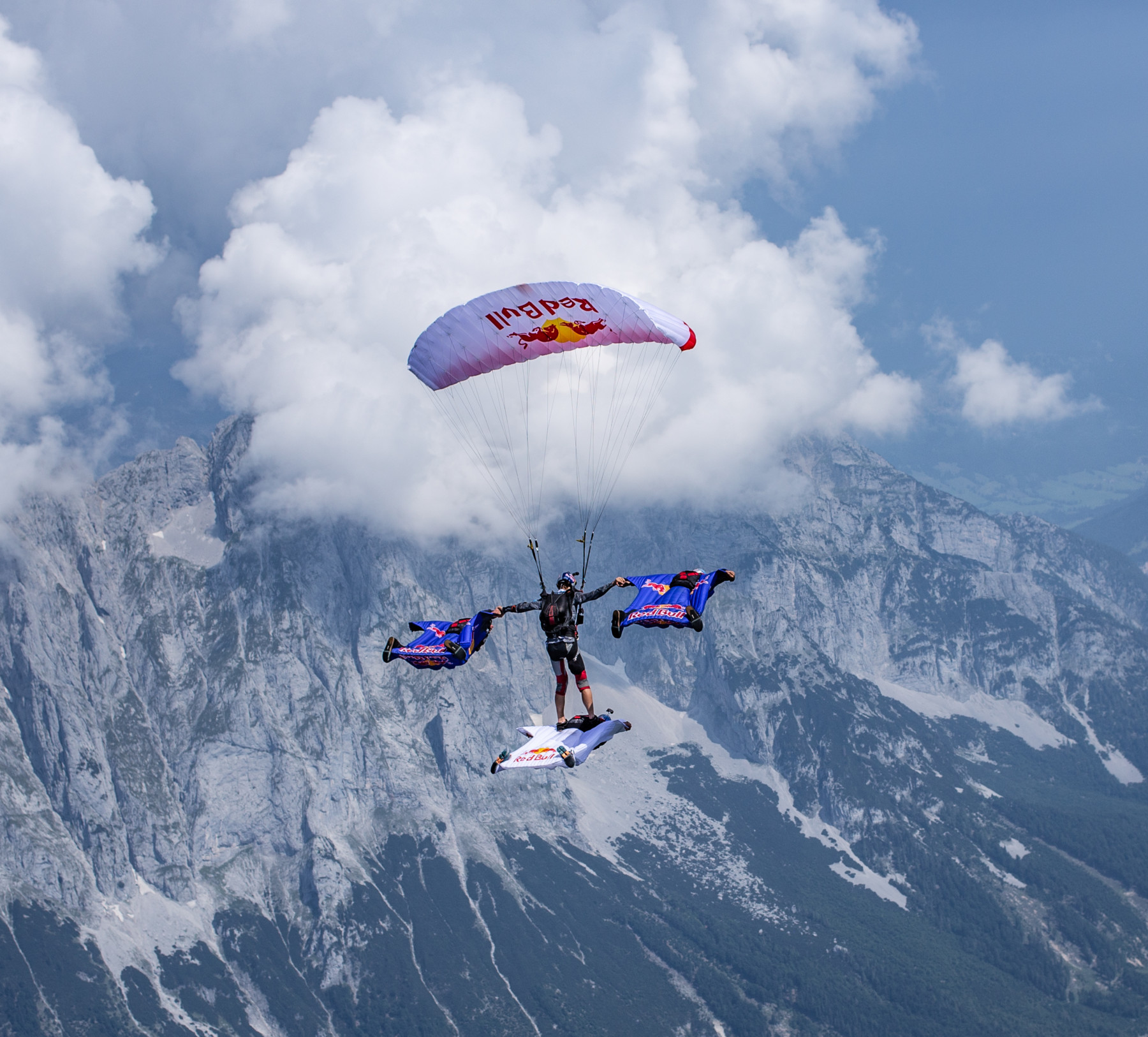 Kartofler rig Inspiration Red Bull Skydive Team